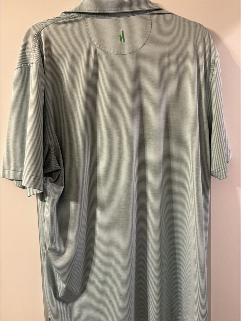 Johnnie O Shirt Mens Large Short Sleeve Golf Polo Lightweight Green